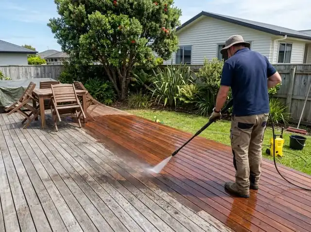 Deck Cleaning service in Auckland