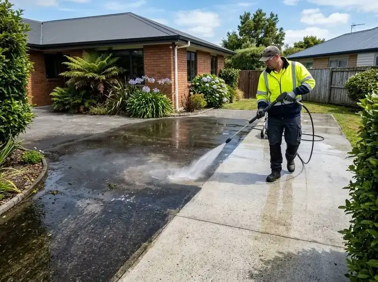 Driveway & Concrete Cleaning service in Auckland